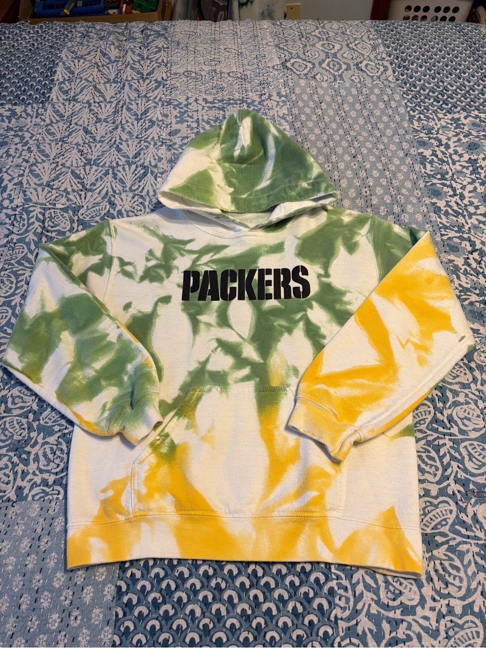 Green Bay Packers Tie Dye Hoodie